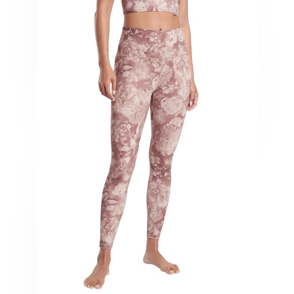 Athleta Elation Printed Tight Antionette Velvety Pink - Picture 2 of 7